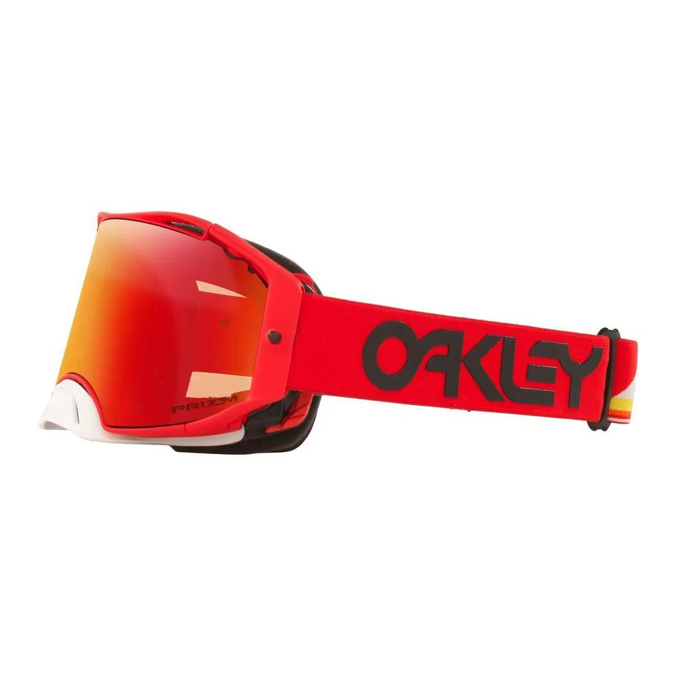 Oakley - Airbrake Prizm Iridium Heritage Stripe Goggles