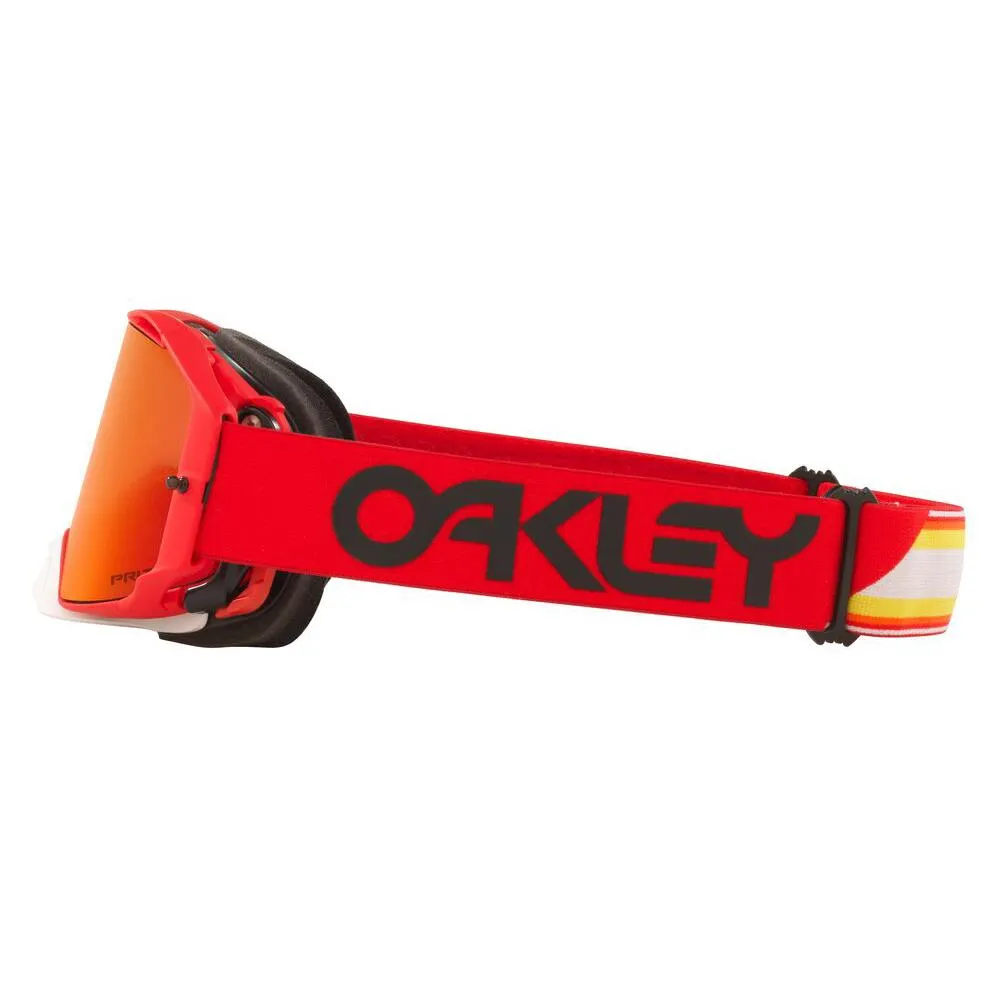 Oakley - Airbrake Prizm Iridium Heritage Stripe Goggles