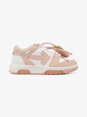 Off White Out Of Office Sneakers White / Pink Leather EU 36 UK 3