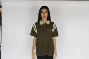 Olive Green 90s Reebok T-Shirt (M)