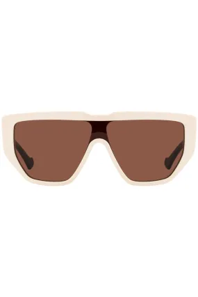 Oversize Geometric Mask Sunglasses