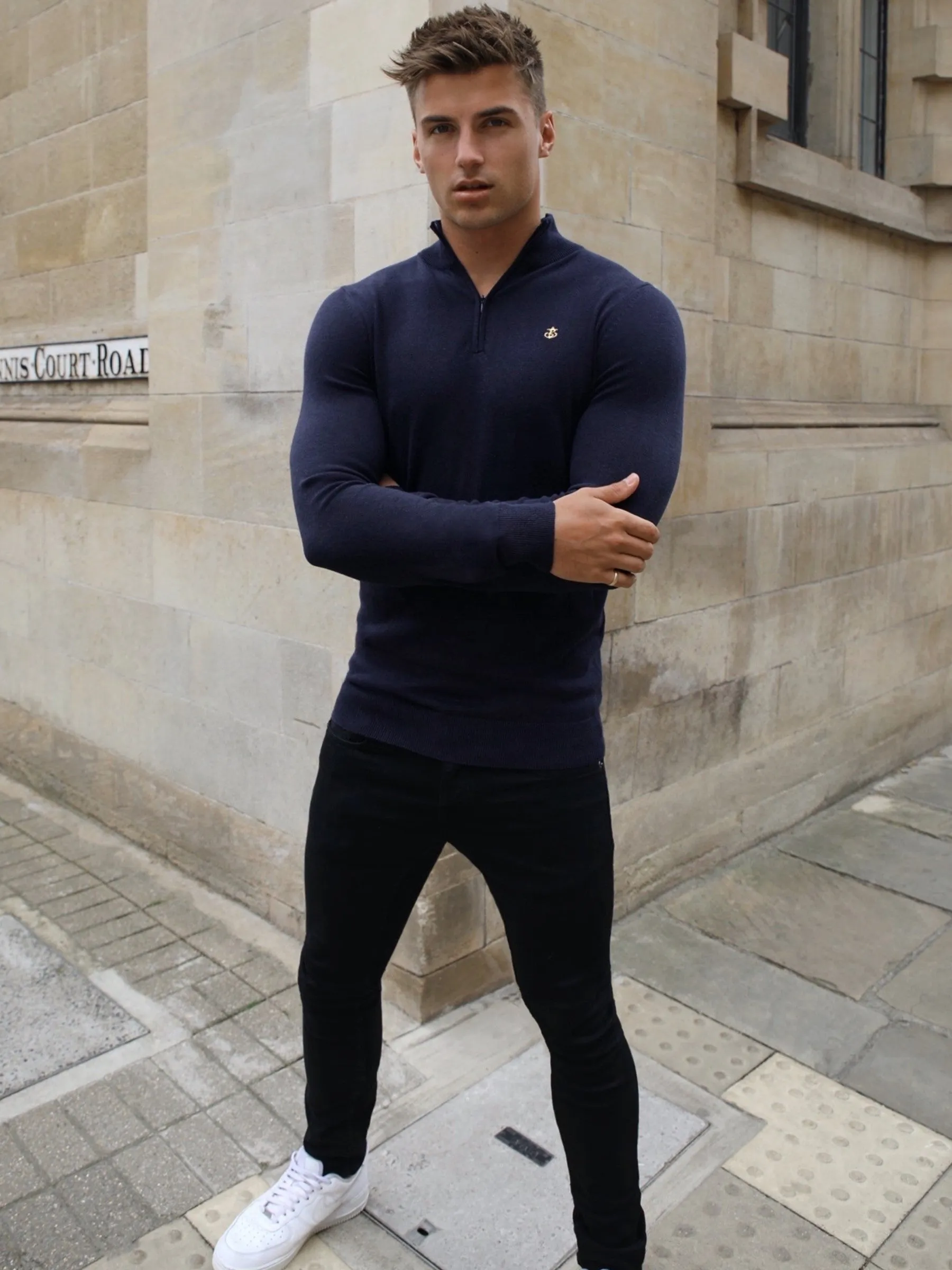 Oxbridge Jumper - Navy