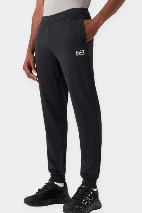 PANTALONI JOGGERS IN COTONE BLU