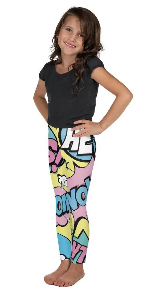 Pastel Pop Art Kid's Leggings