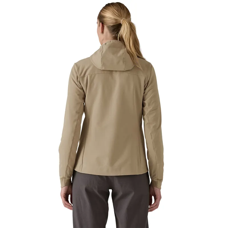 Patagonia Women's R1 CrossStrata Hoodie Seabird Grey