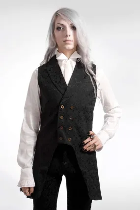 Pentagramme vest Gothique Aristocrate black | Dark Ages