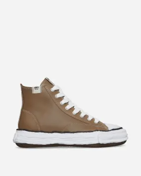 Peterson 23 OG Sole Leather High Sneakers Brown