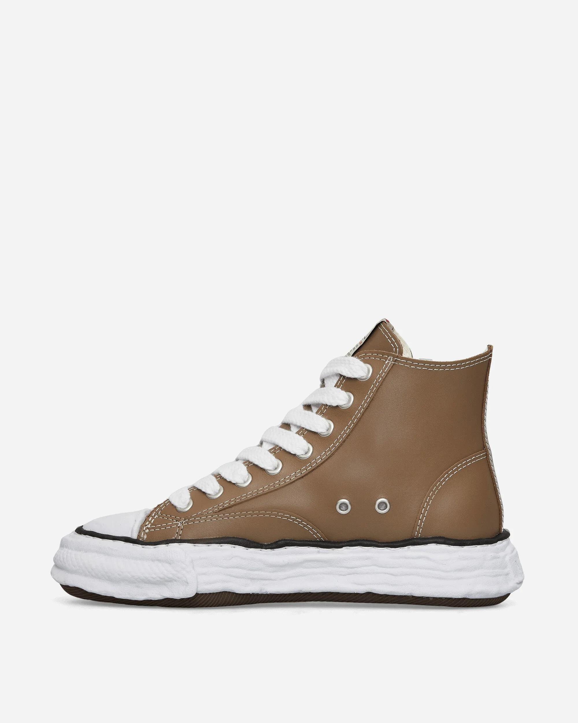 Peterson 23 OG Sole Leather High Sneakers Brown