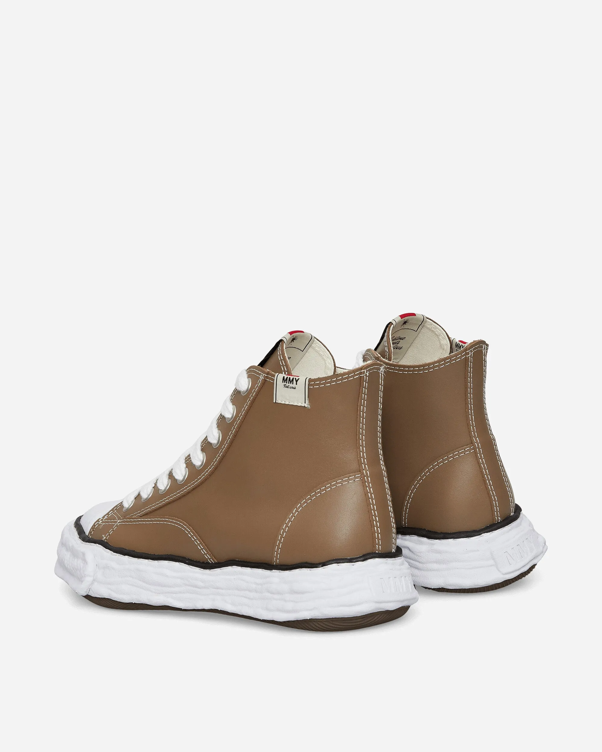 Peterson 23 OG Sole Leather High Sneakers Brown