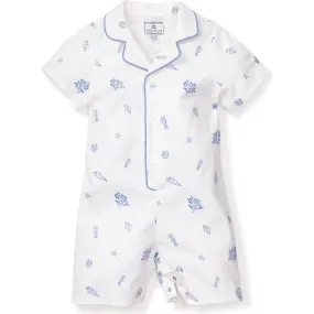 Petite Plume Summer Romper, Suffolk Seashells