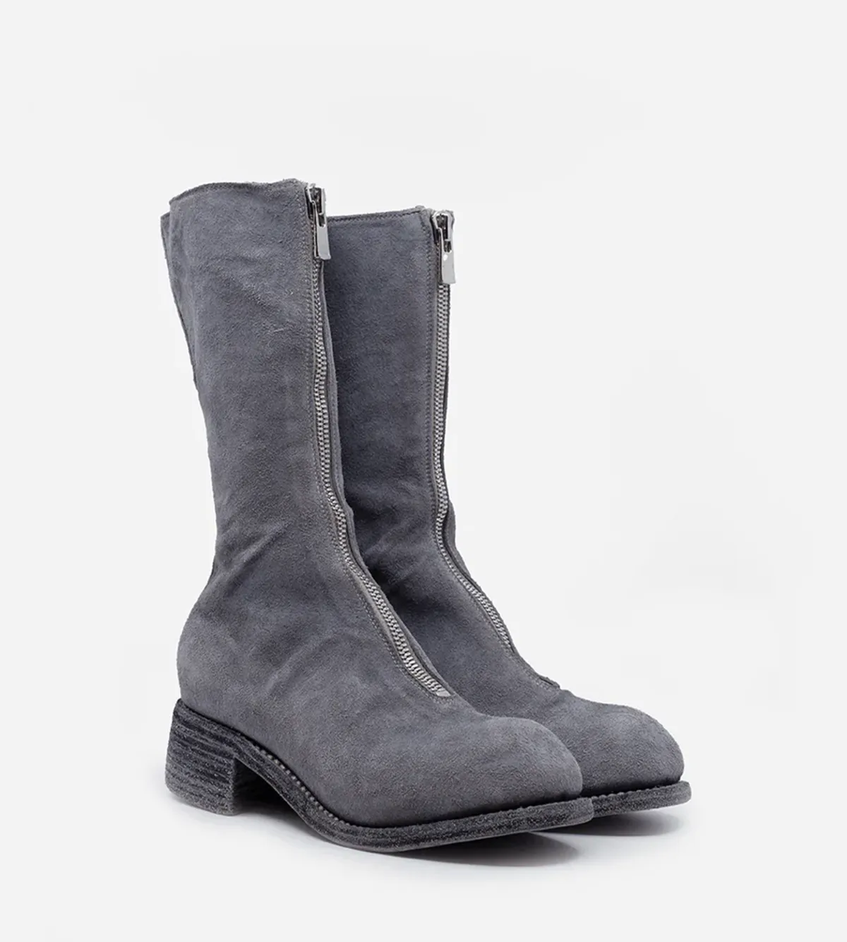 PL9 Suede Boot - Light Grey