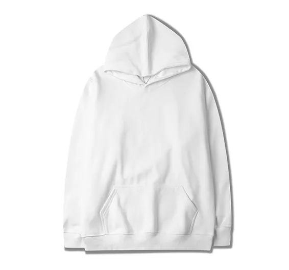 Plain oversize hoodie for men or women hooded sweatshirt