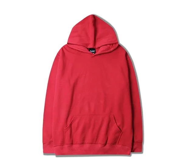 Plain oversize hoodie for men or women hooded sweatshirt