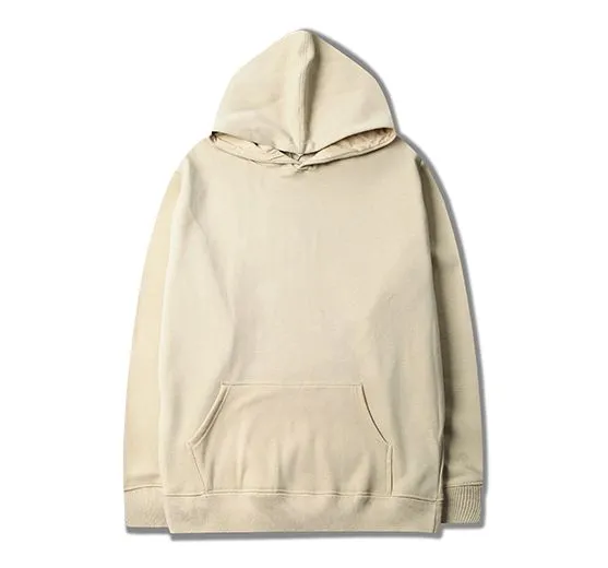 Plain oversize hoodie for men or women hooded sweatshirt