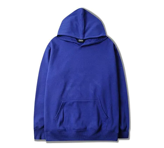 Plain oversize hoodie for men or women hooded sweatshirt