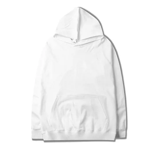 Plain oversize hoodie for men or women hooded sweatshirt