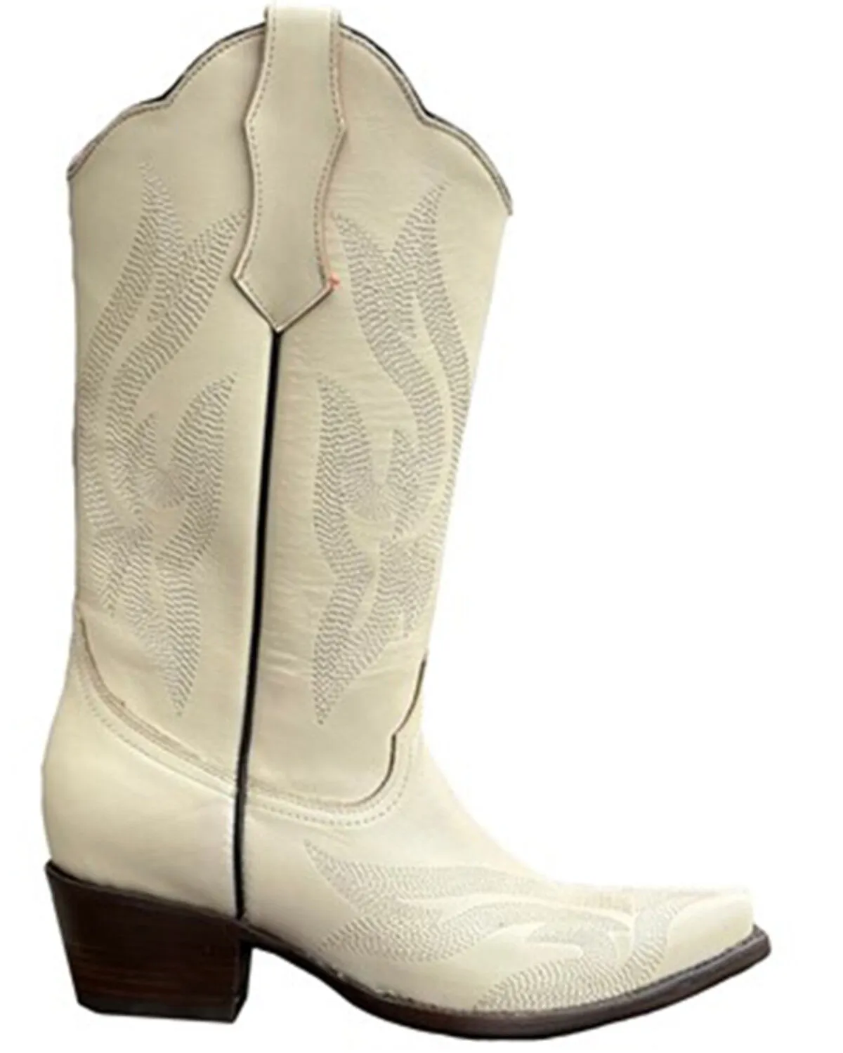 Planet Cowboy Women's Psychedelic Co-Co Nuts Leather Western Boot - Snip Toe