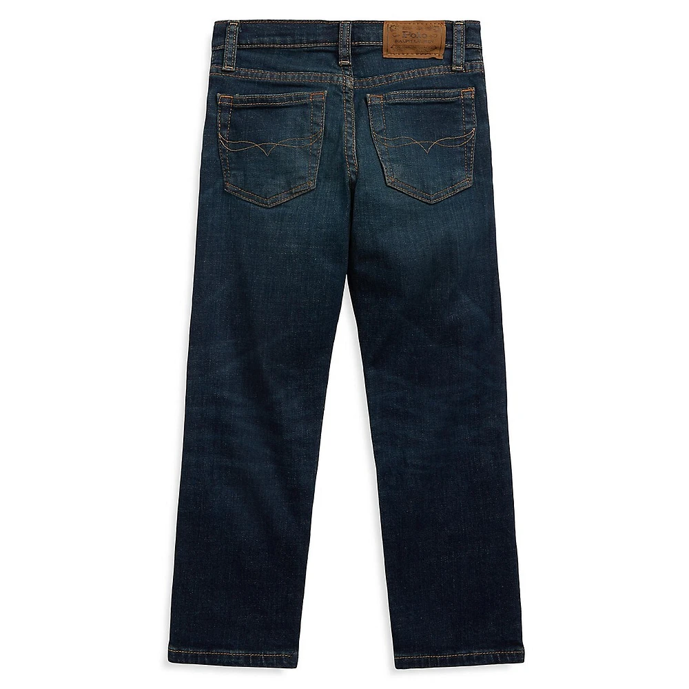 Polo Ralph Lauren Little Boy's Hampton Straight Stretch Jeans