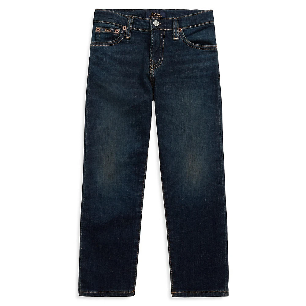 Polo Ralph Lauren Little Boy's Hampton Straight Stretch Jeans