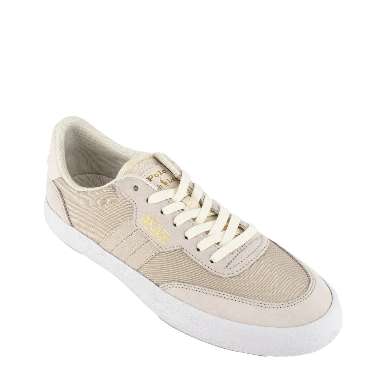 Polo Ralph Lauren Low Top Trainers Dove Grey