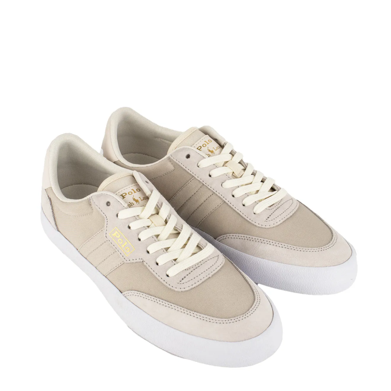 Polo Ralph Lauren Low Top Trainers Dove Grey