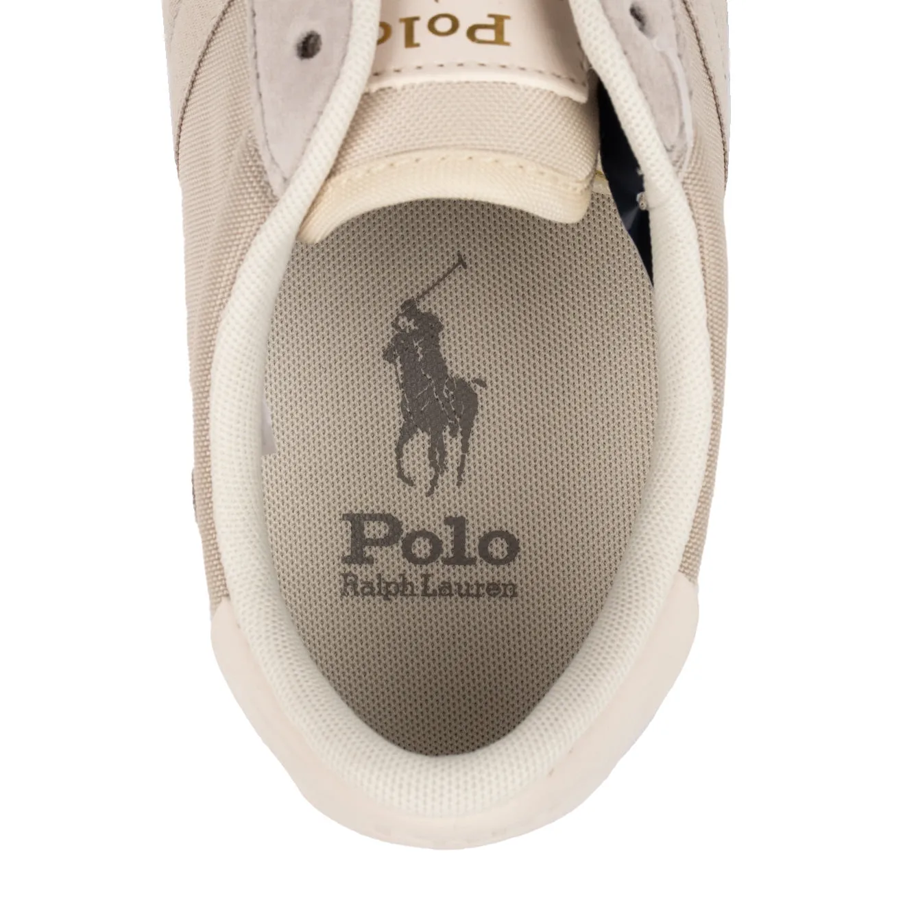 Polo Ralph Lauren Low Top Trainers Dove Grey