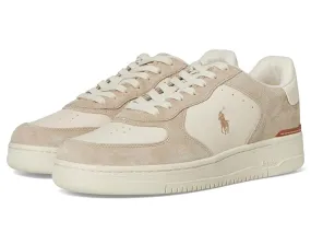 Polo Ralph Lauren Masters Court Leather-Suede Sneakers