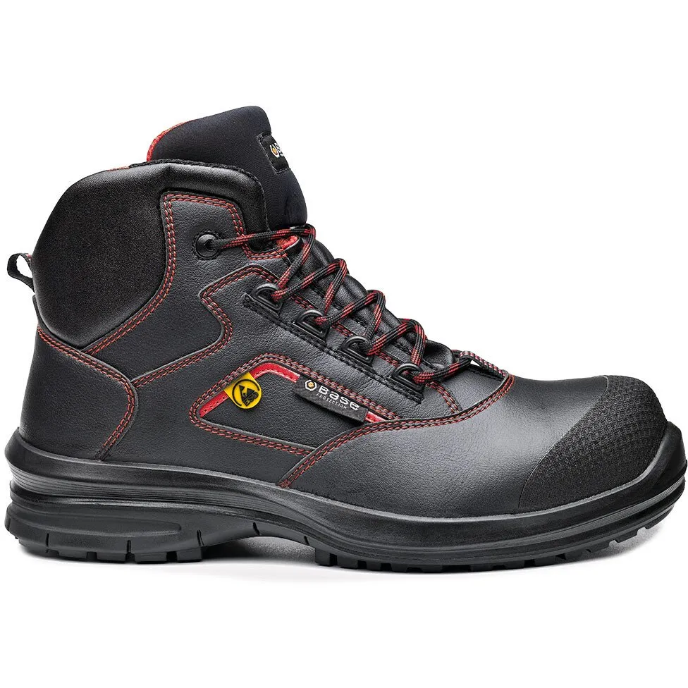 Portwest Base B0958 Matar Top Smart Evo Boot - Black/Red