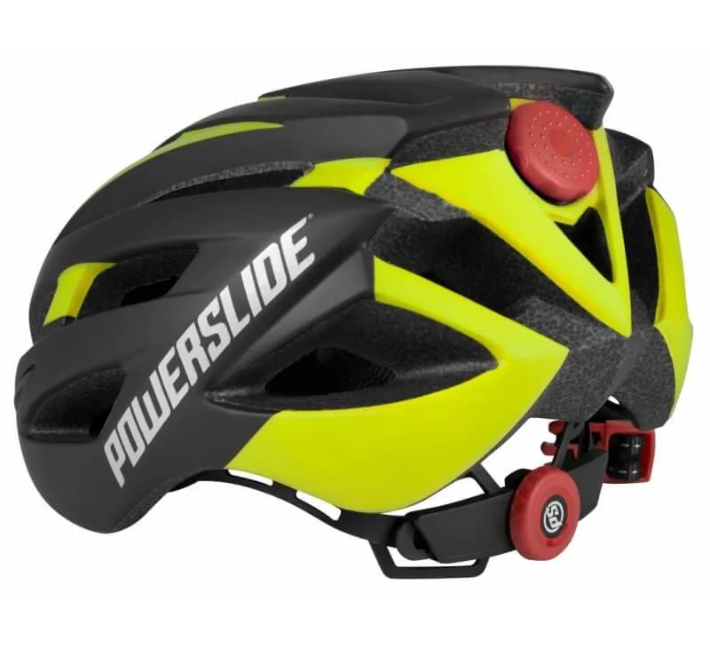 Powerslide Race Attack Yellow Youth Helmet