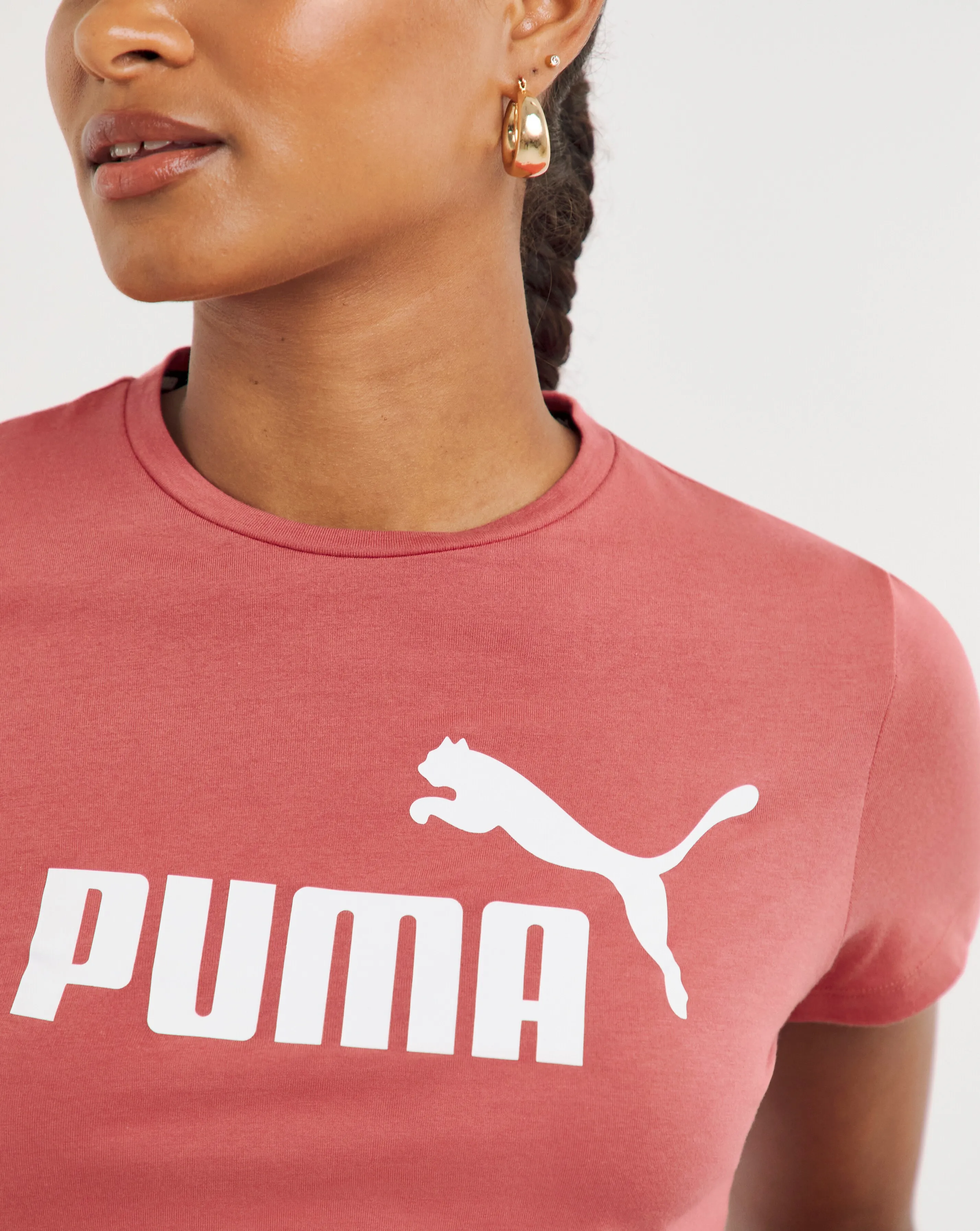 PUMA Essentials Logo T-Shirt | Simply Be