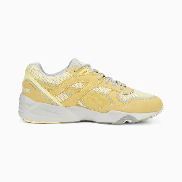 PUMA R698 Minerals Men's Sneakers - Pale Lemon-Glacier Gray