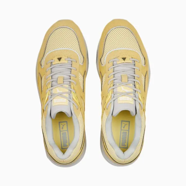 PUMA R698 Minerals Men's Sneakers - Pale Lemon-Glacier Gray