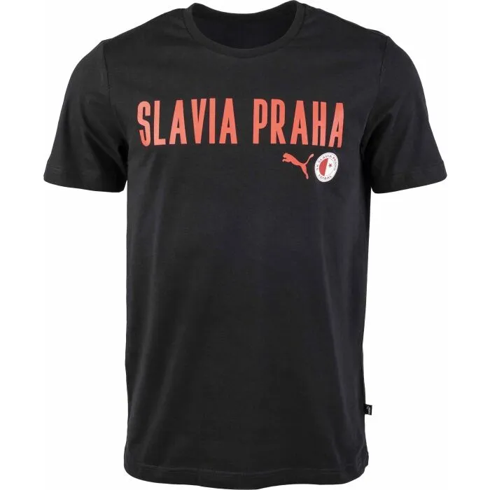 Puma Slavia Prague Graphic Tee DBLU