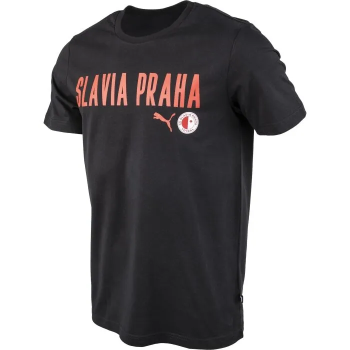 Puma Slavia Prague Graphic Tee DBLU