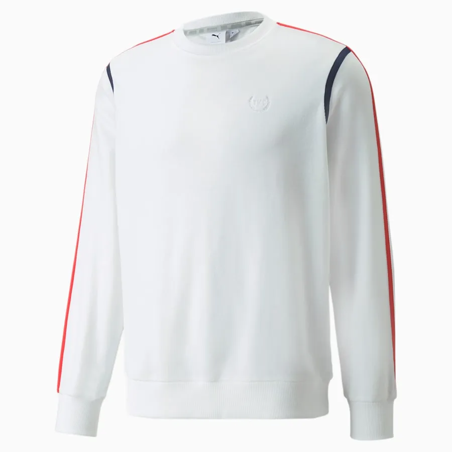 PUMA x TMC LL Crew Neck Men's Basketball Sweatshirt - Puma White