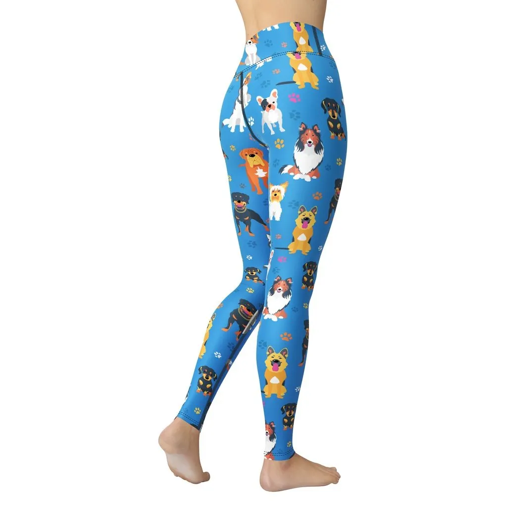 Puppies & Paws Yoga Leggings