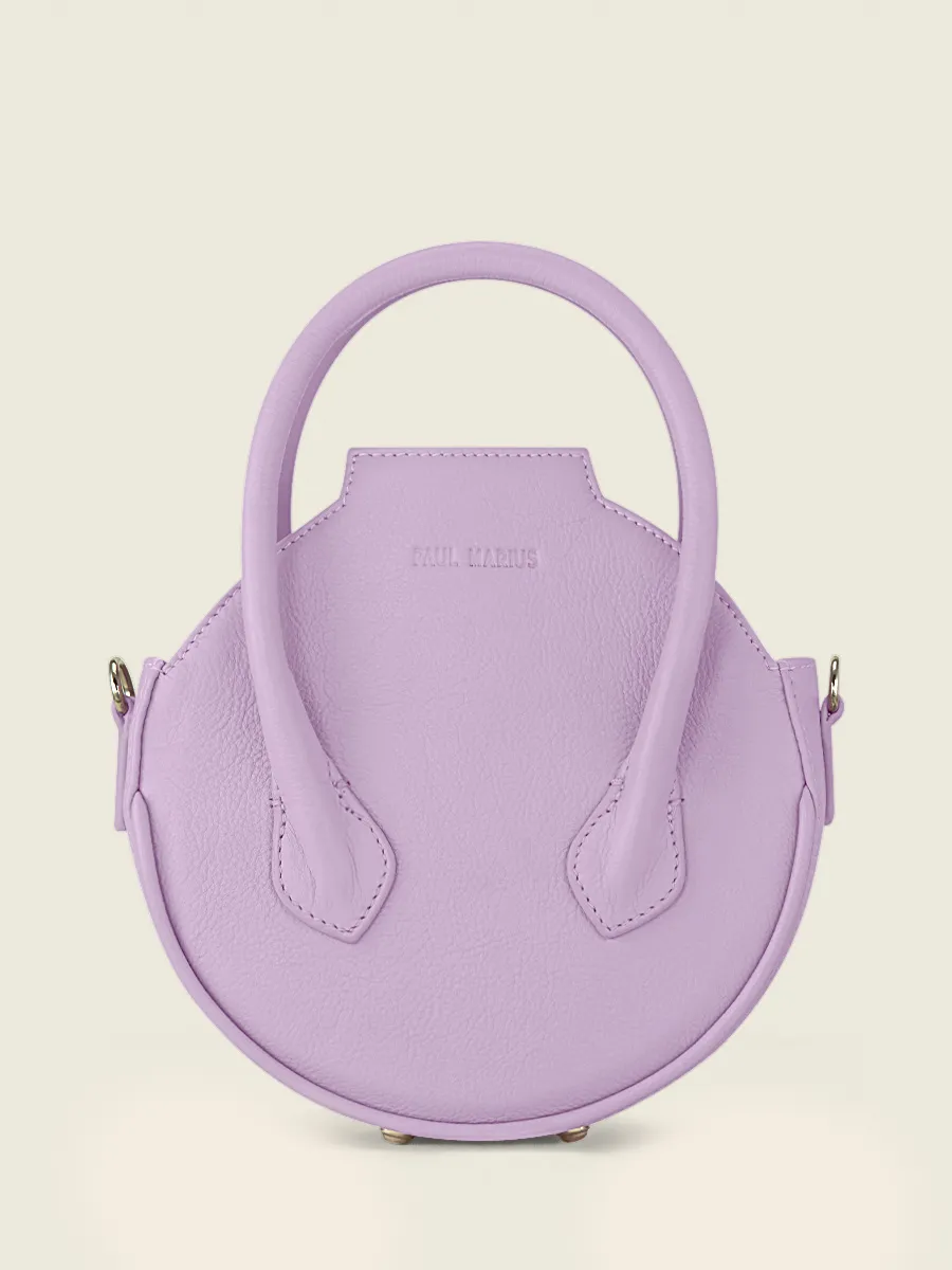 Purple Leather Handbag for Women - Aline Pastel Lilac | PAUL MARIUS