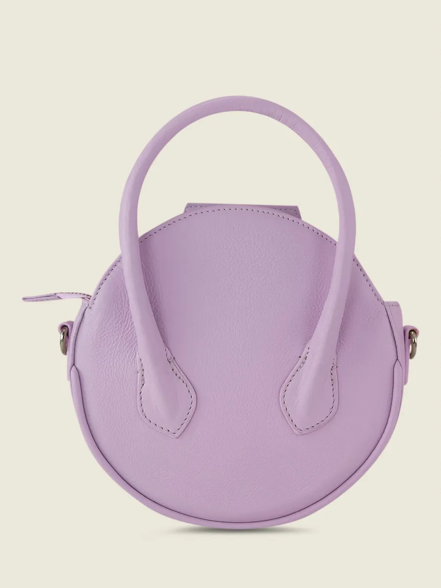 Purple Leather Handbag for Women - Aline Pastel Lilac | PAUL MARIUS