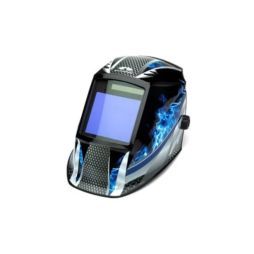 Pyramex Leadhead Fire Metal Decorated Auto Darkening Welding Helmet WHAM3030FM