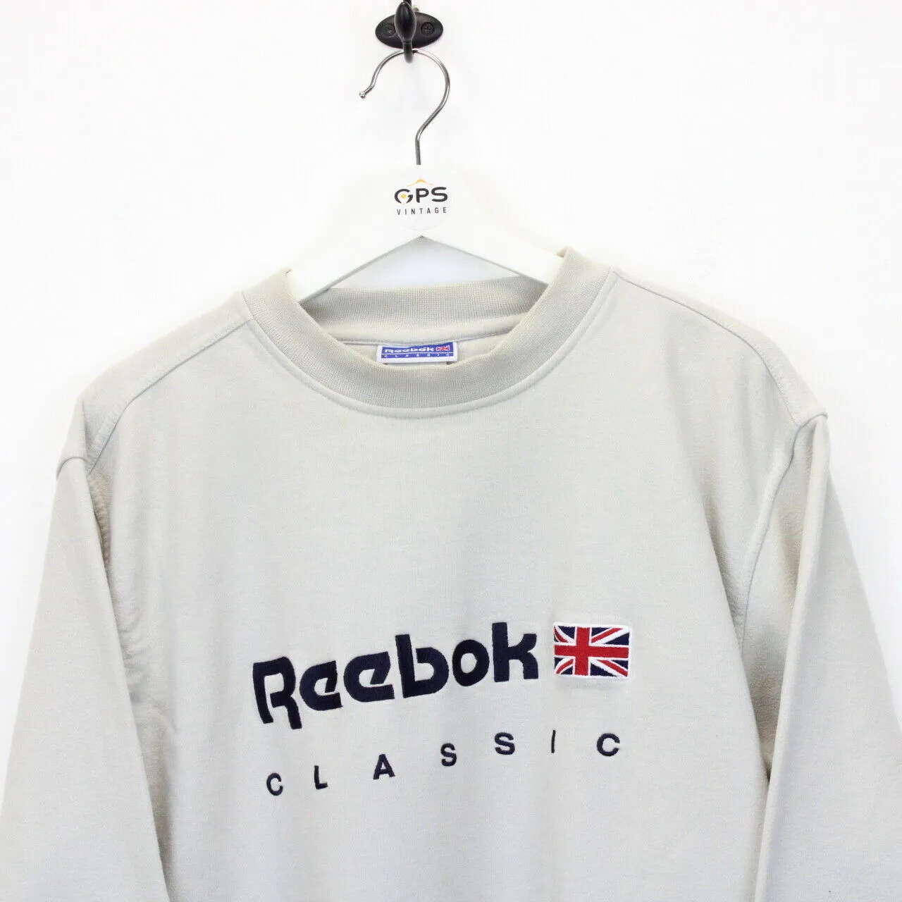 REEBOK 90s Sweatshirt Beige | XL