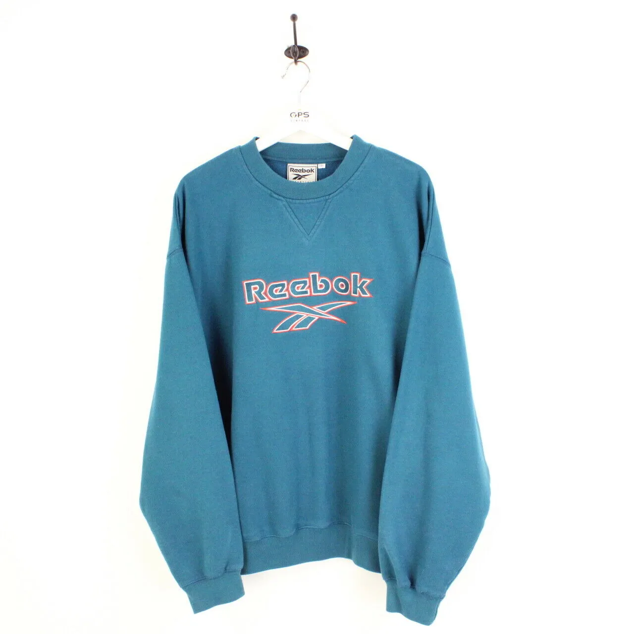 REEBOK 90s Sweatshirt Teal | XXL