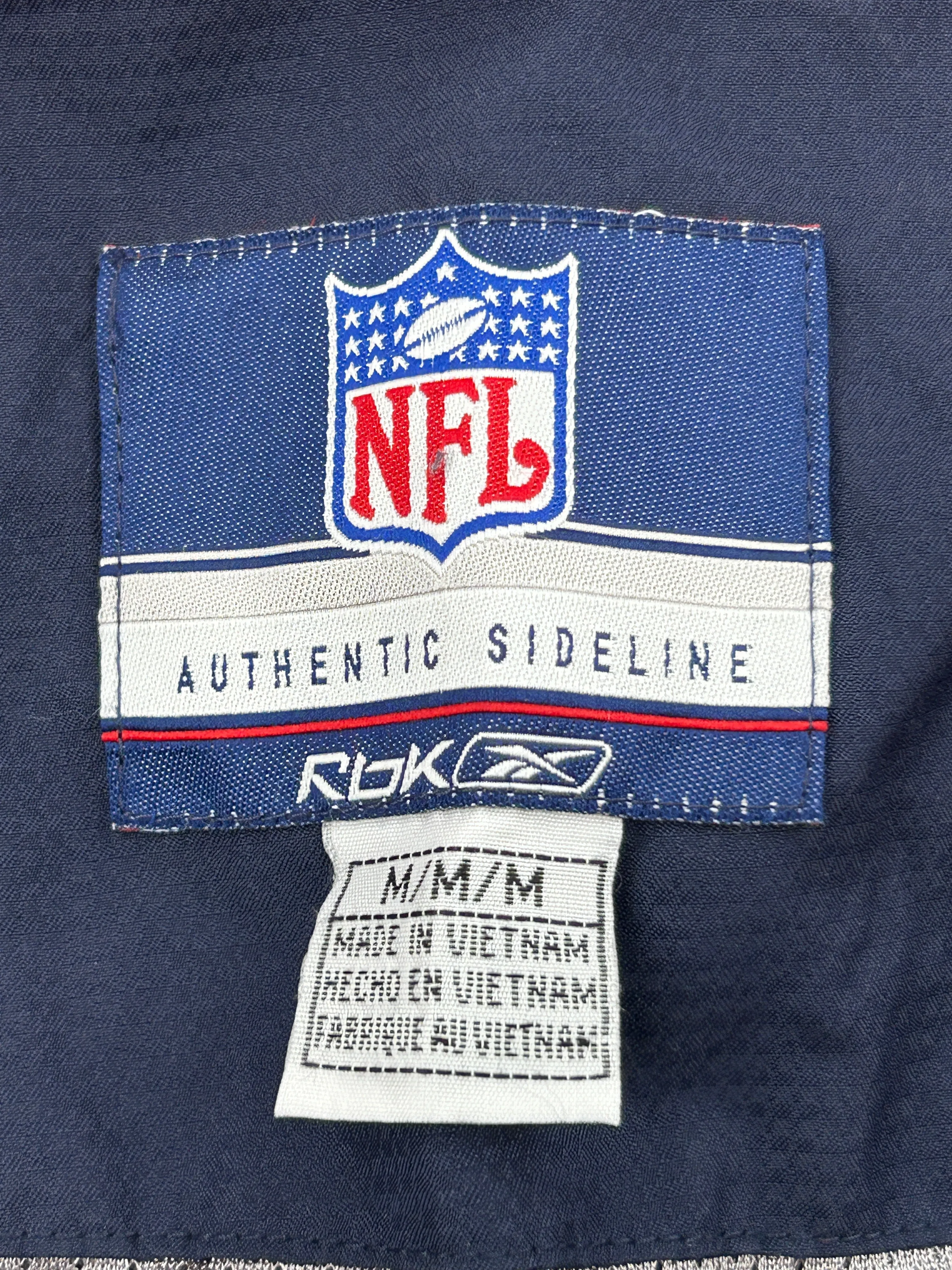 Reebok Broncos NFL Authentic Sideline Jacket - Medium - Navy Polyester