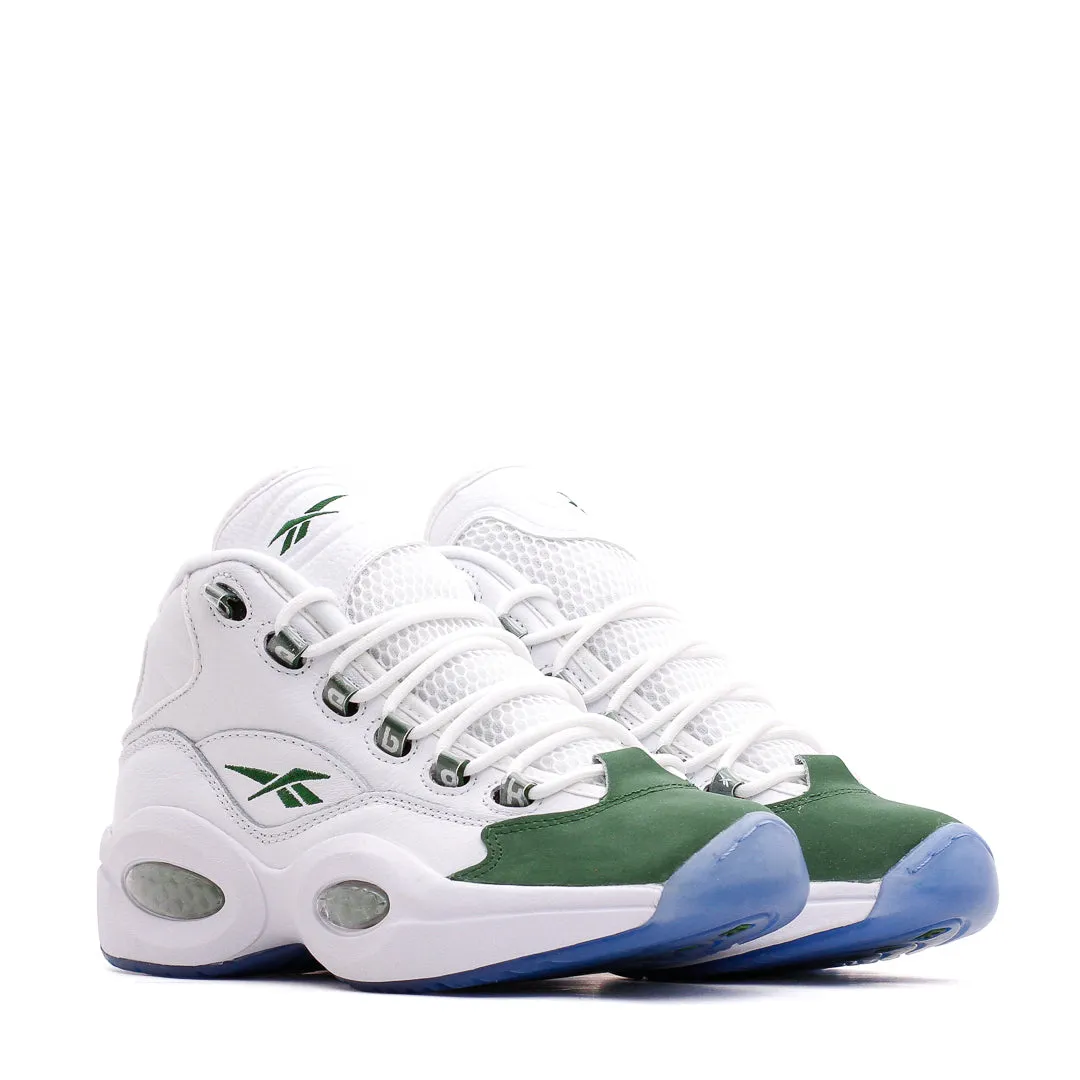 Reebok Classics Men Question Mid Allen Iverson White Green ID6690