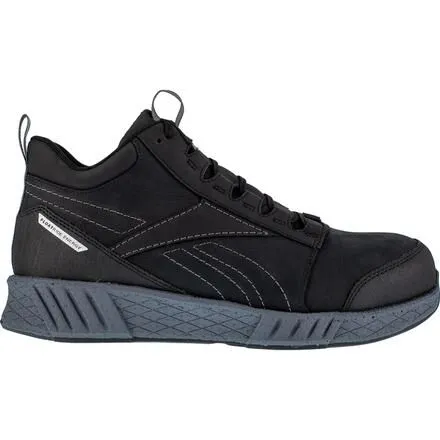 Reebok Fusion Formidable Work Men's Composite Toe Static-Dissipative Leather Mid-Cut Athletic