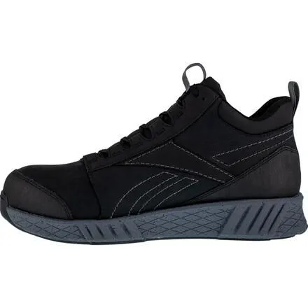 Reebok Fusion Formidable Work Men's Composite Toe Static-Dissipative Leather Mid-Cut Athletic