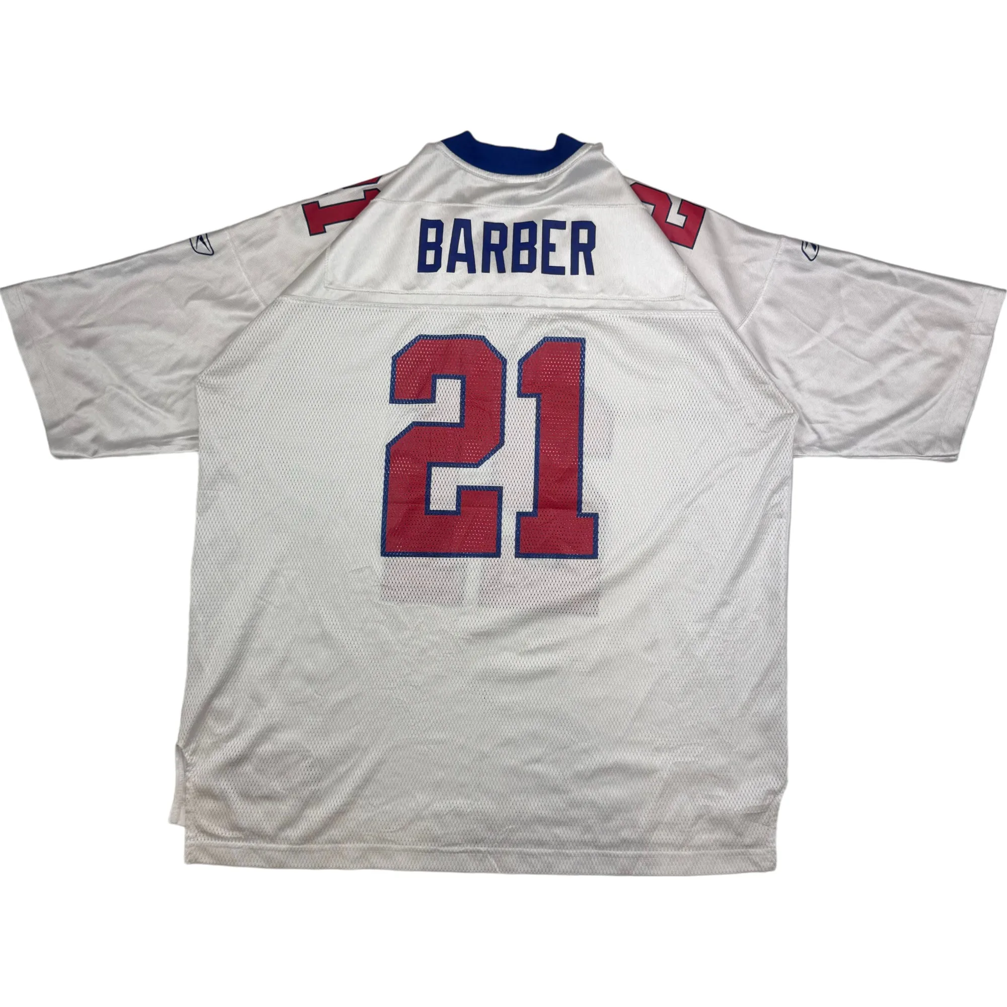 Reebok New York Giants Tiki Barber #21 NFL Jersey White