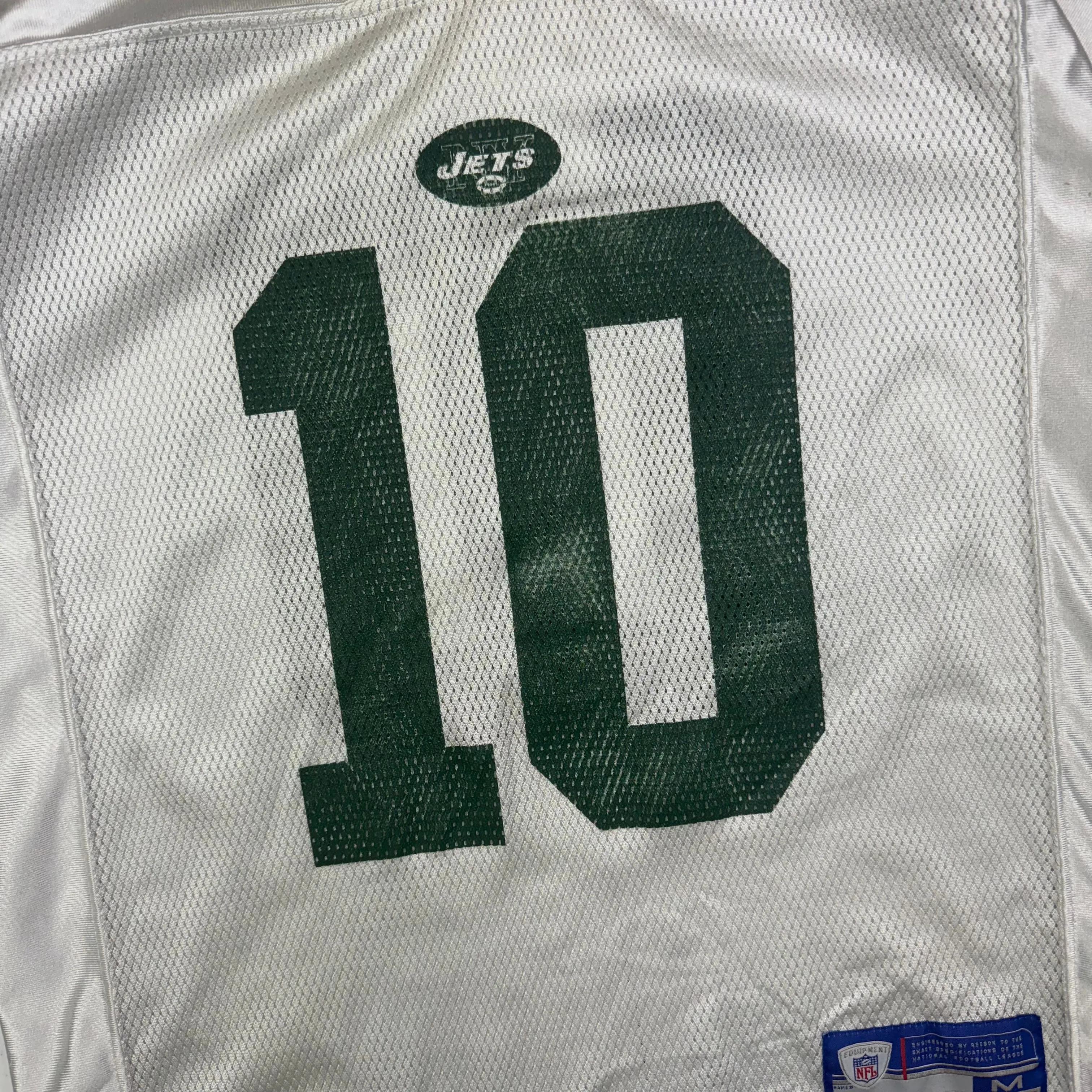 Reebok NFL New York Jets 'Chad Pennington 10' Jersey White