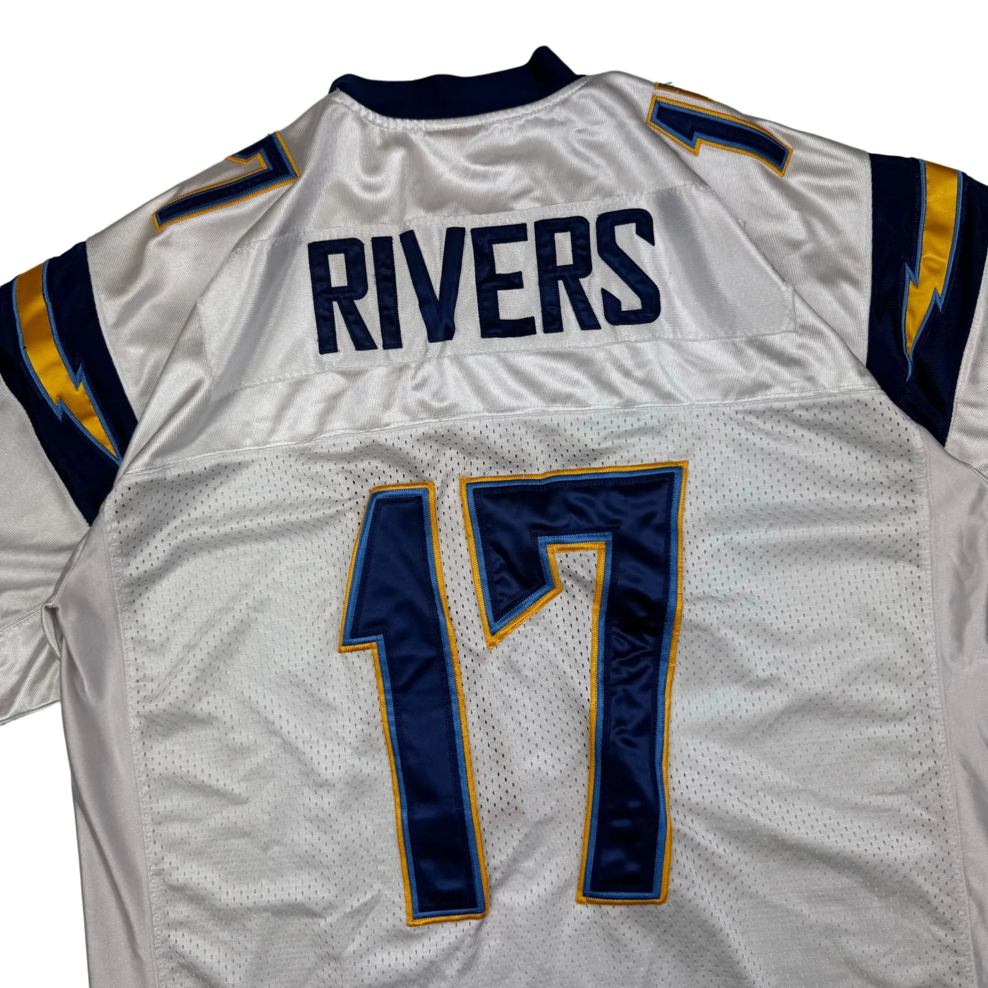 Reebok San Diego Chargers Philip Rivers #17 NFL Jersey White