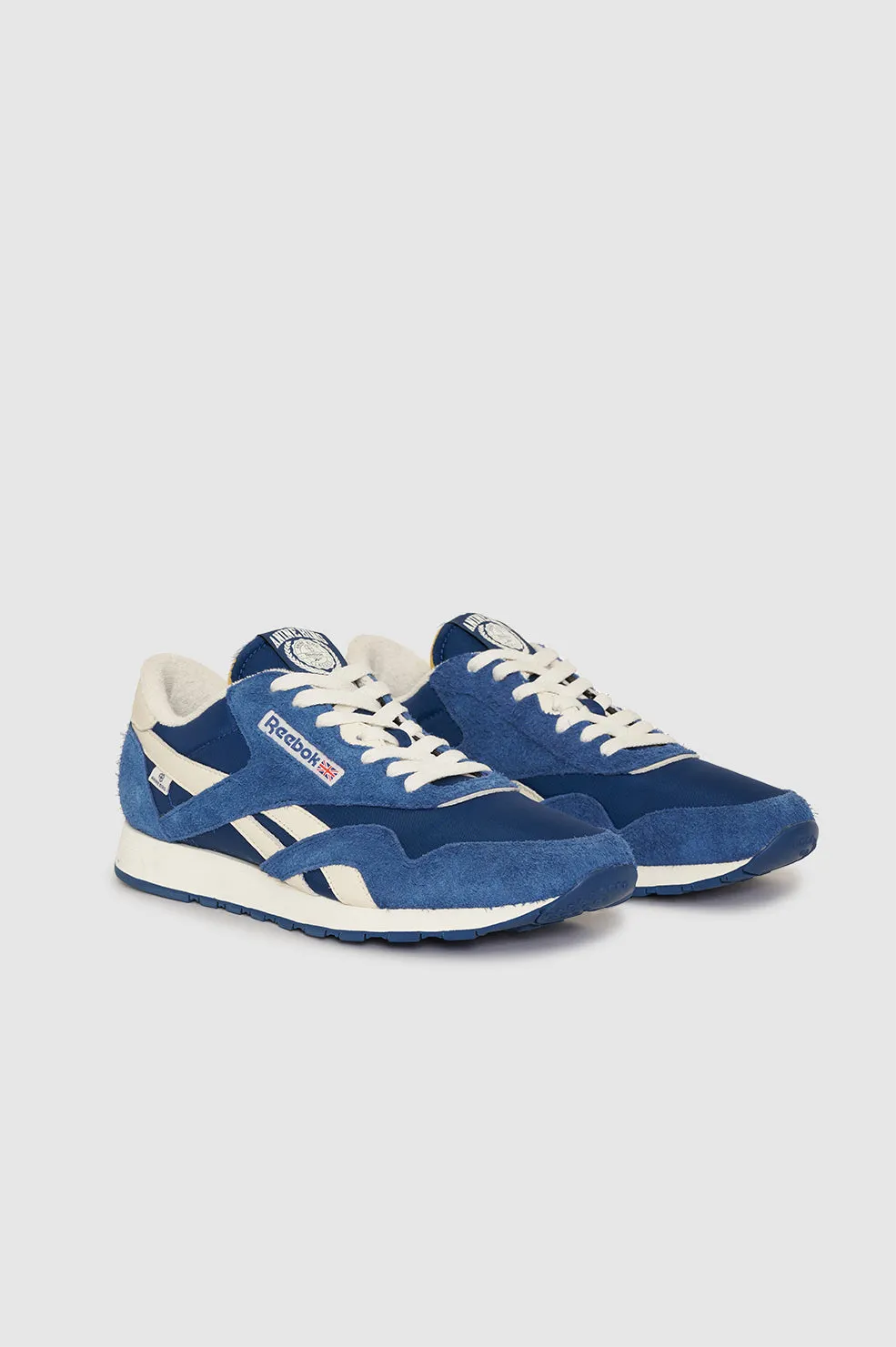 Reebok x ANINE BING Classic Nylon Shoes - Navy White Chalk