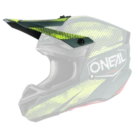 Replacement 5 SRS Covert Charcoal/Neon Yellow Helmet Visor